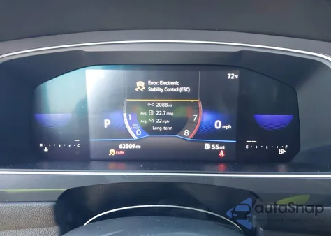 2022 Volkswagen Tiguan 2.0T S из США, поврежденный, VIN 3VV1B7AX0NM126321